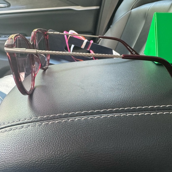 Bottega Veneta 55 mm Pink Tortoise Sunglasses - Picture 3 of 4